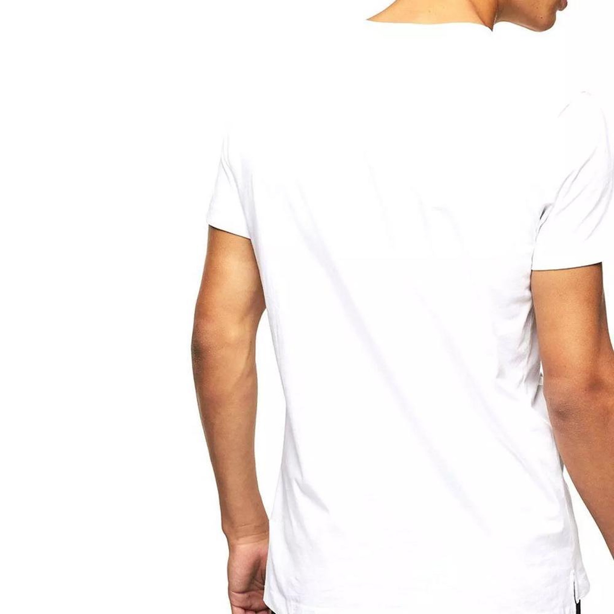 Voir la diapositive 2 : DIESEL T-shirt Blanc Homme Diesel T-Rubin
