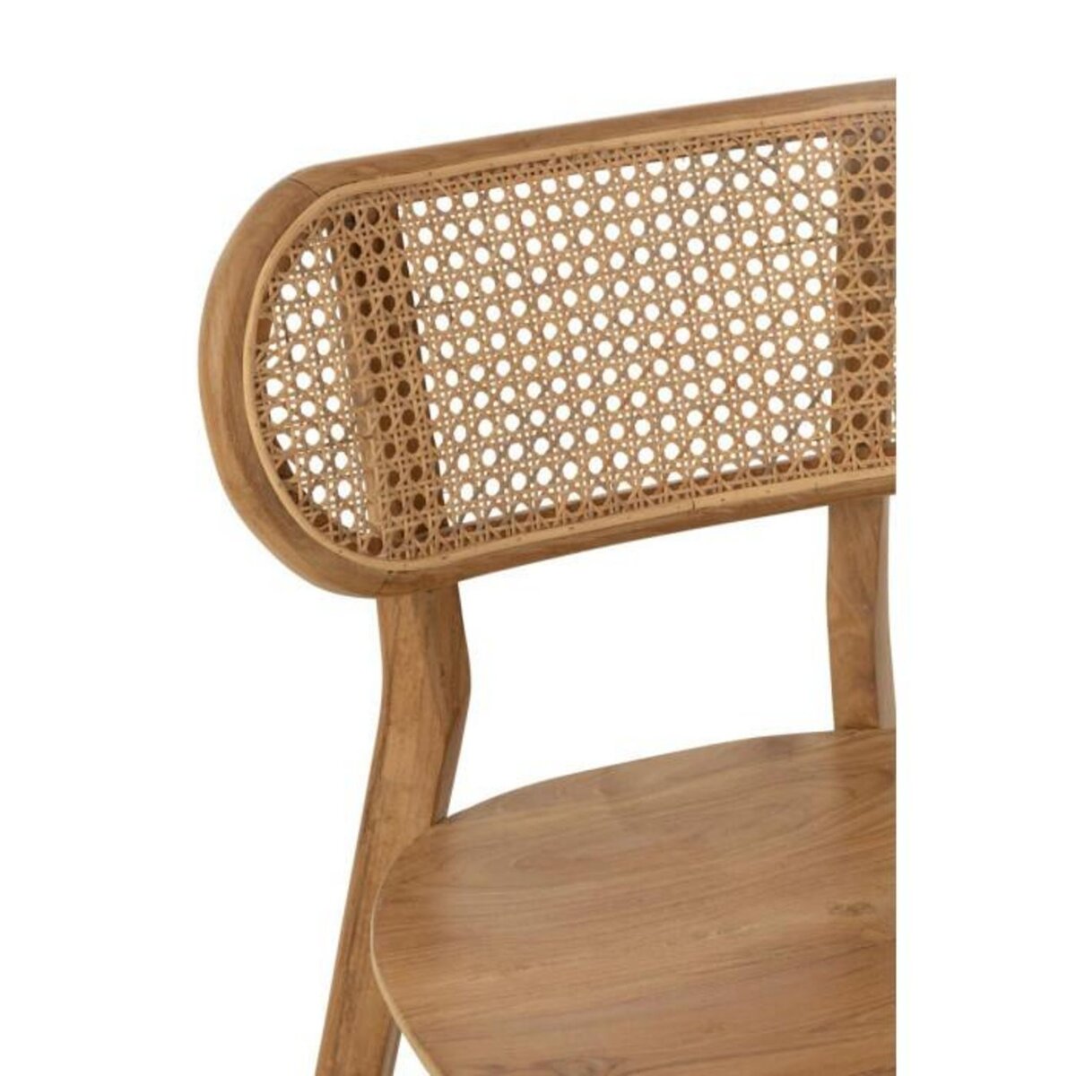 Paris Prix Chaise en Teck  Cacahuète  80cm Naturel