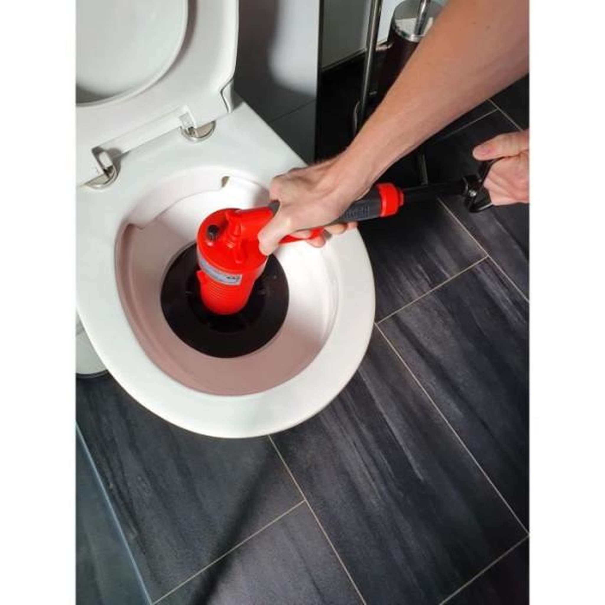 Voir la diapositive 5 : ROTHENBERGER Pistolet a déboucher - rothenberger - industrial 1500000006 - rouge - sans produits chimiques