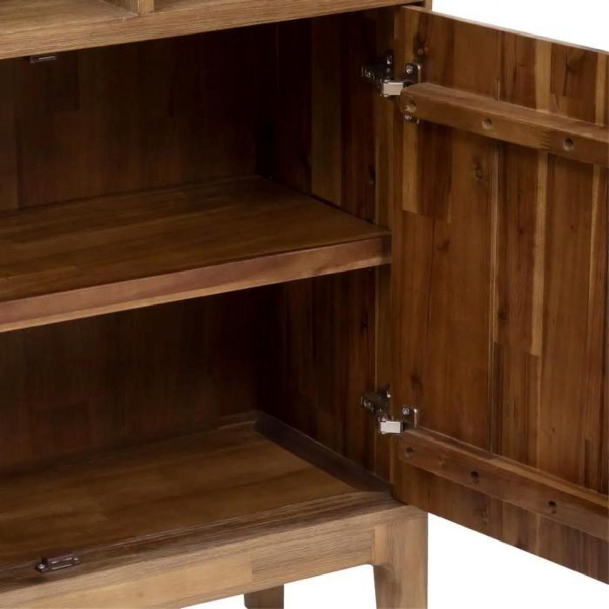 ATMOSPHERA Bibliothèque 2 Portes Design  Sabor  190cm Beige