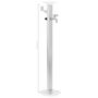 Voir la diapositive 6 : VIDAXL Colonne a eau de jardin Aluminium 95 cm