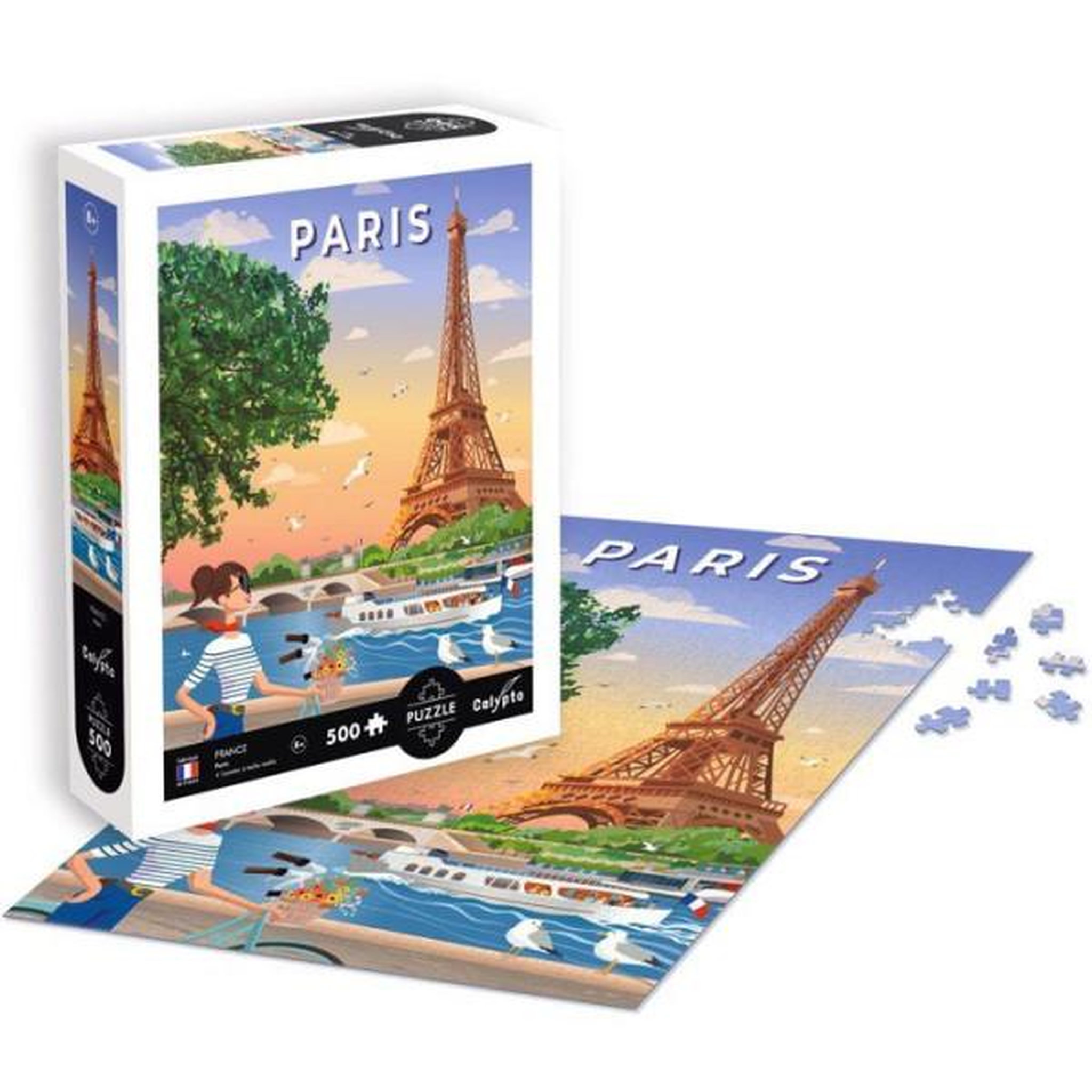 Voir la diapositive 4 : Sentosphere Puzzle 500 pieces - Paris
