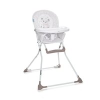 Coussin d'assise universel Miam avec harnais pour chaise haute bébé -  Monsieur Bébé - Gris Blanc Gris - Kiabi - 13.90€