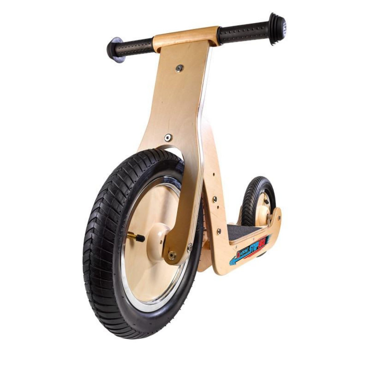 Eureka Toys EUREKA Acrobat Wooden Step Bike, 2 in 1