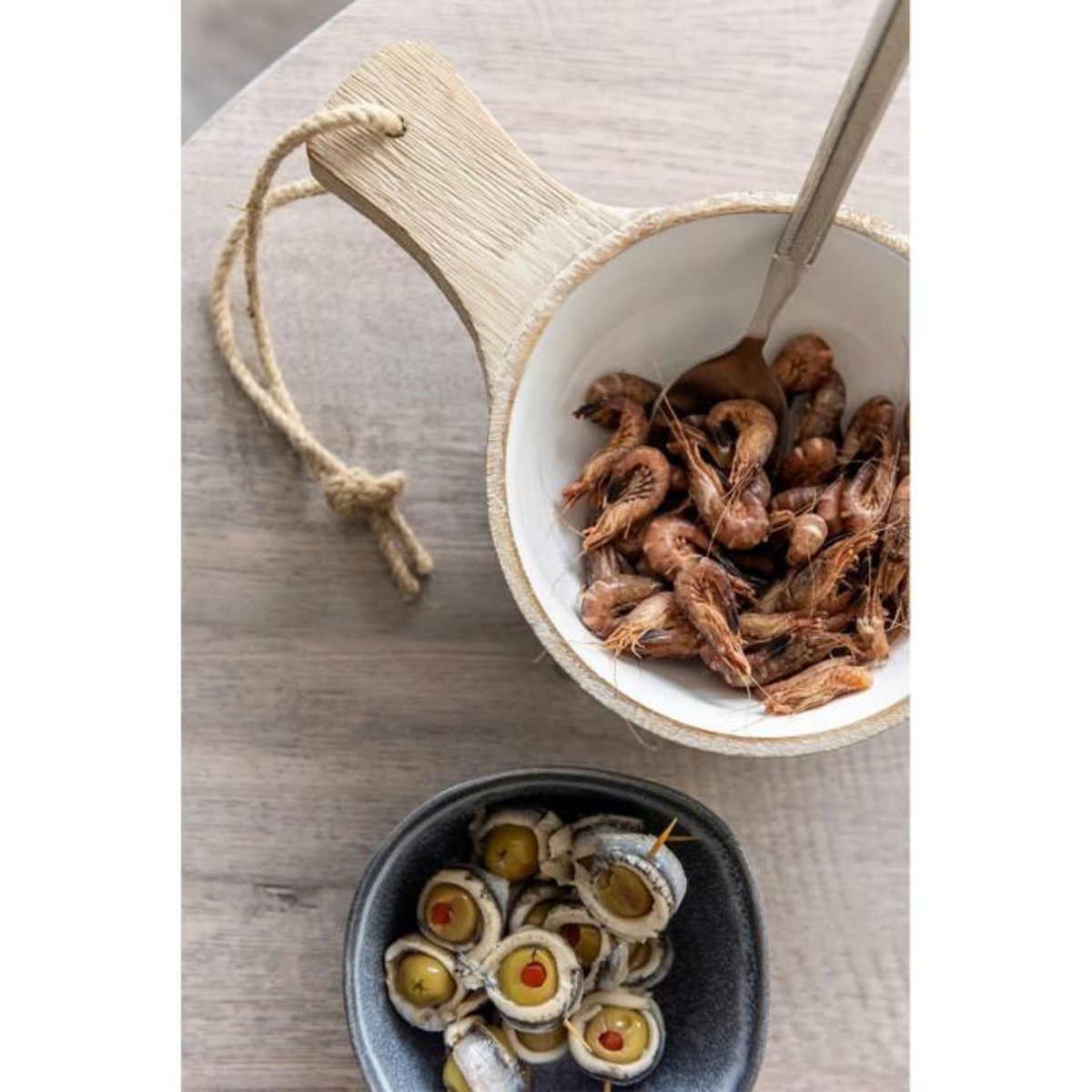 Paris Prix Bol Rond en Bois  Bolon  23cm Naturel