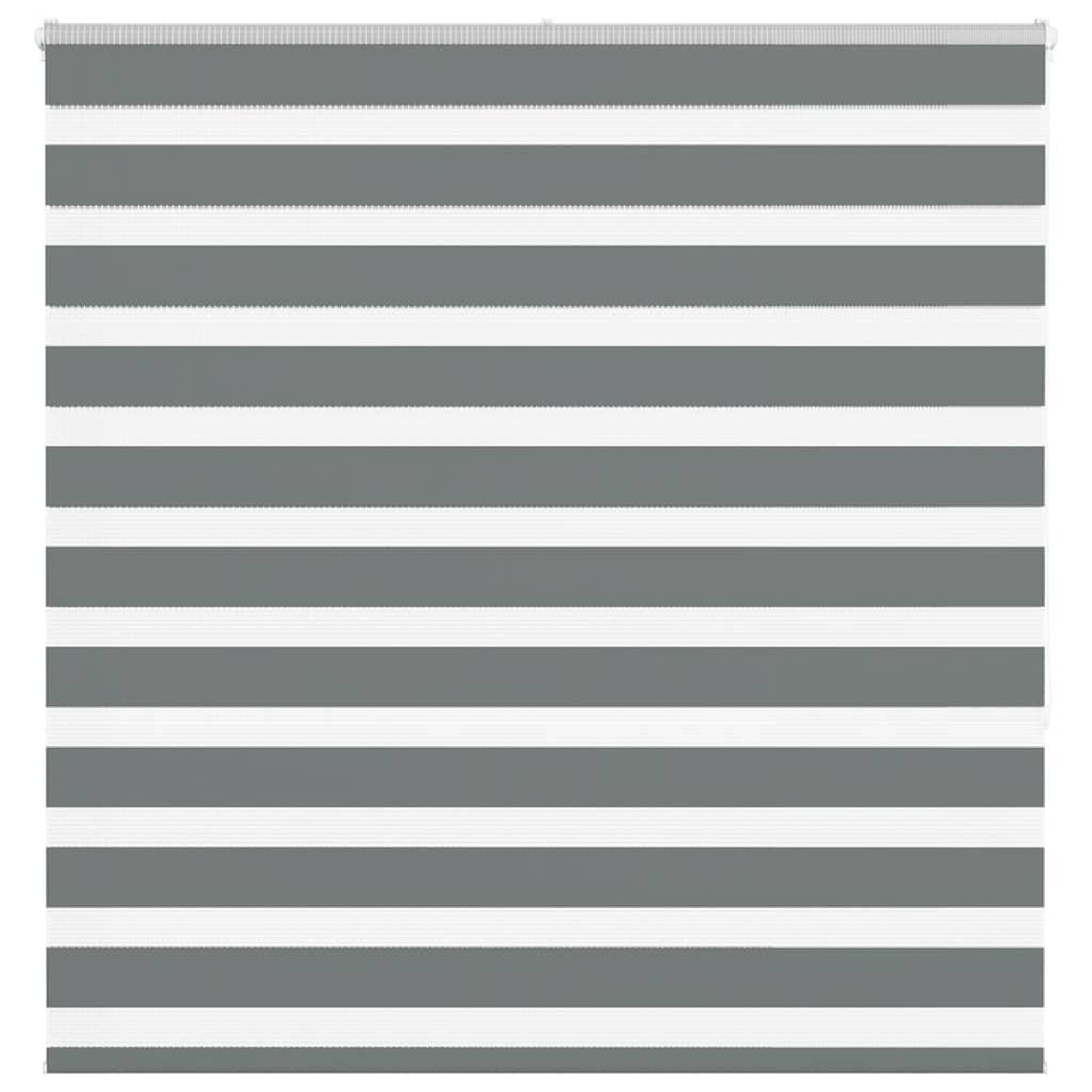 VIDAXL Store zebre gris fonce largeur du tissu 145,9 cm polyester