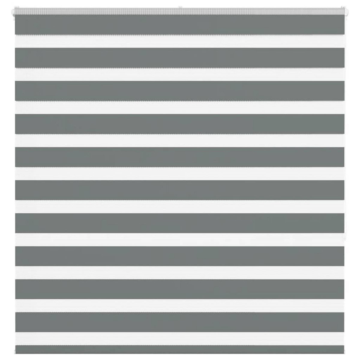 VIDAXL Store zebre gris fonce largeur du tissu 145,9 cm polyester