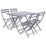 Voir la diapositive 1 : HESPERIDE Table avec chaises pliables Greensboro