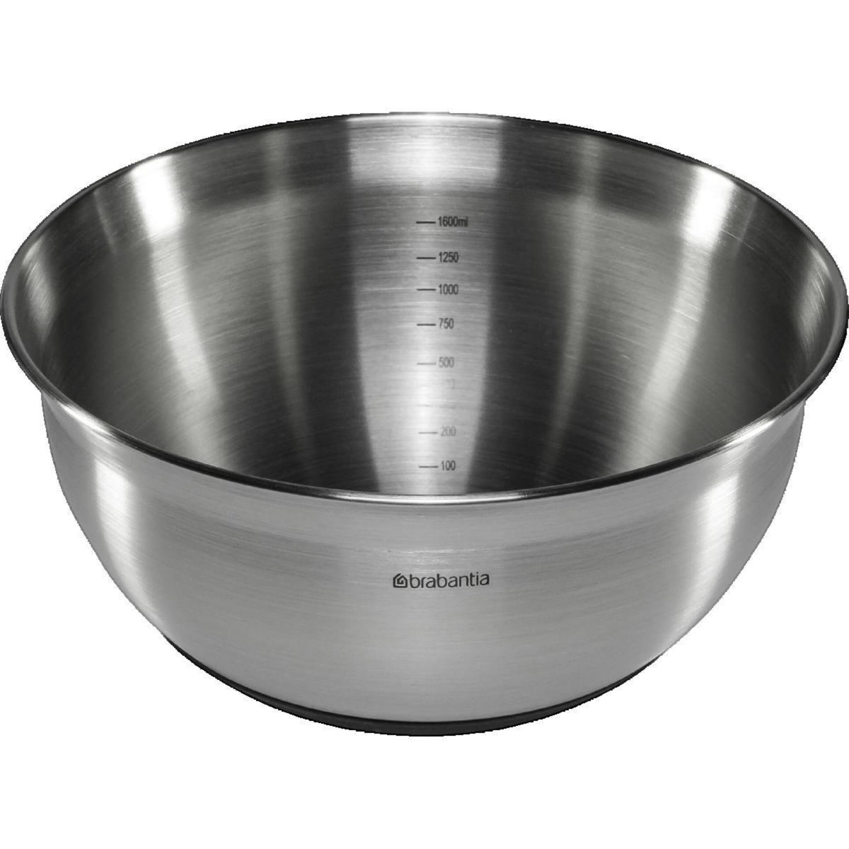 BRABANTIA Accessoire de machine à boisson Brabantia bol mélangeur gris mat 1.6 litre