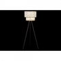 Voir la diapositive 3 : MARKET24 Lampadaire DKD Home Decor Naturel Noir Métal Palmiers Polyester Colonial (60 x 60 x 129 cm)
