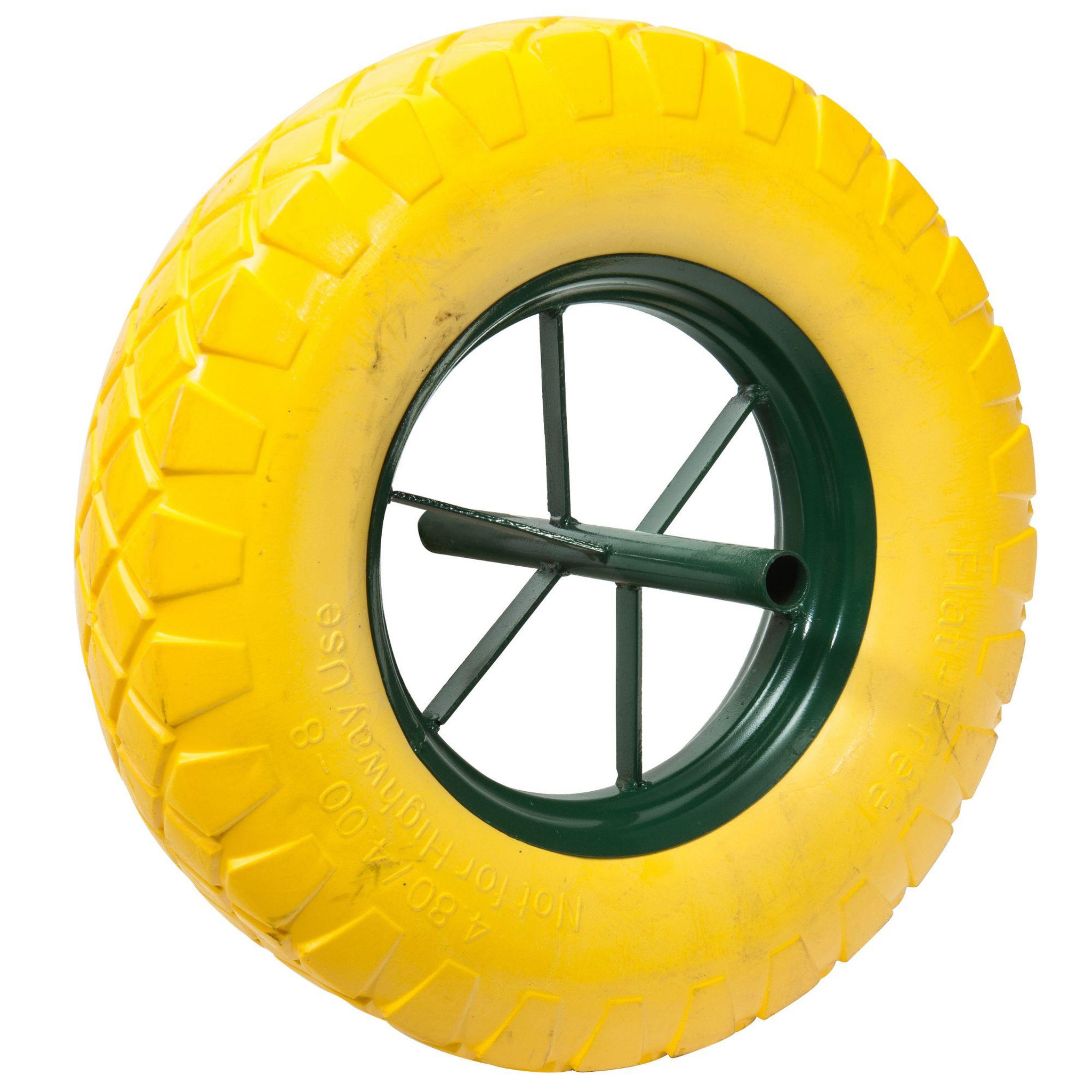 WERKAPRO Roue increvable 15''  385x95  Axe de 20 mm