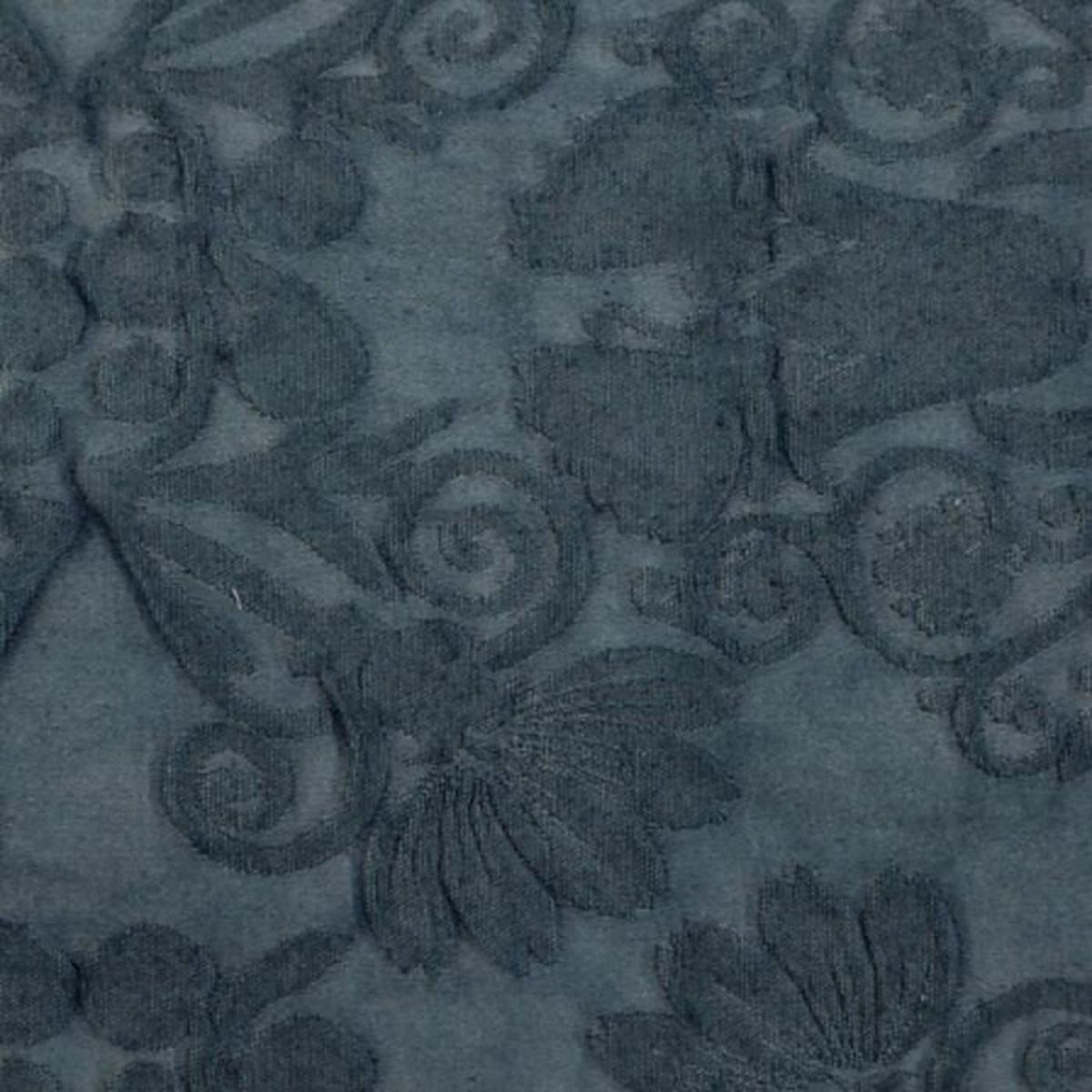 ATMOSPHERA Coussin Déco Jacquard  Little Cottage  30x50cm Bleu
