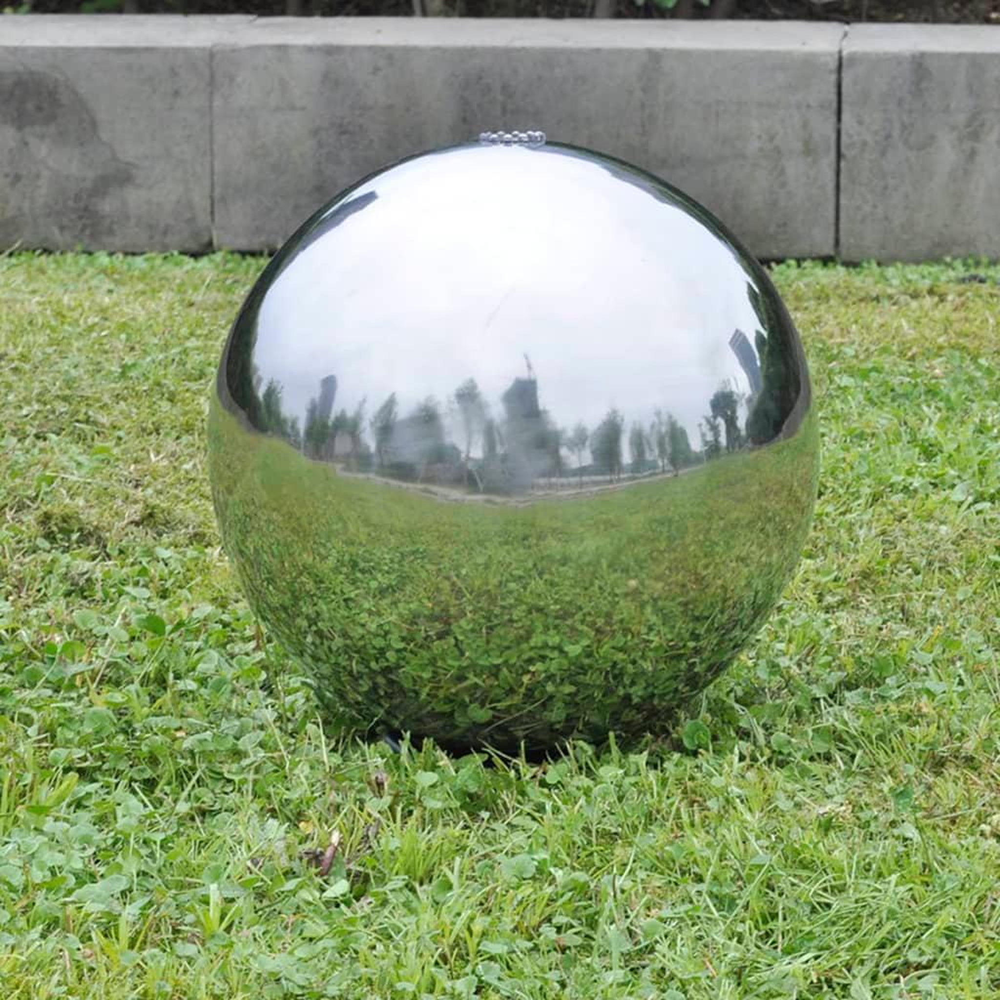 Voir la diapositive 3 : VIDAXL Sphere de fontaine de jardin avec LED Acier inoxydable 40 cm