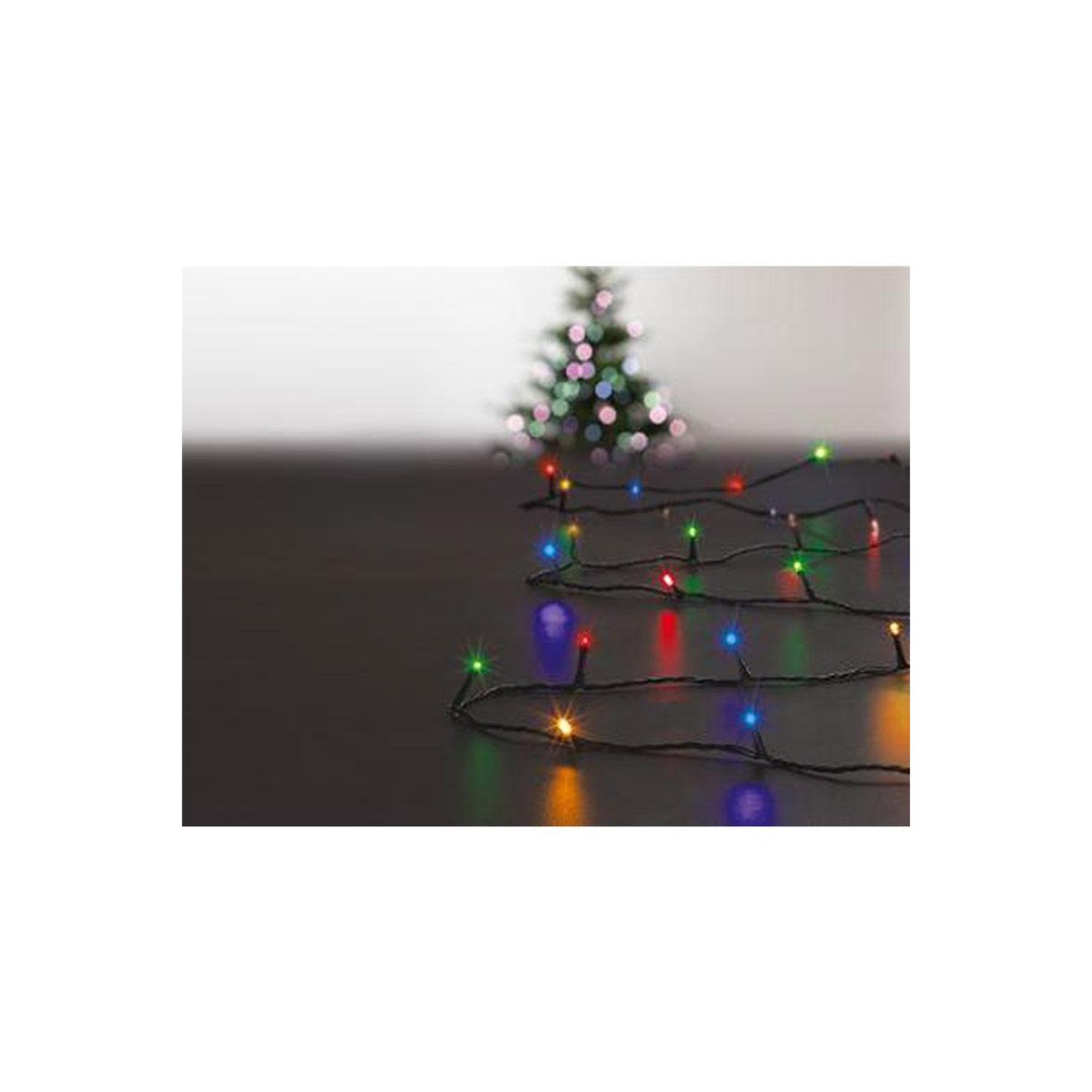 Voir la diapositive 2 : FEERIC LIGHT & CHRISTMAS Guirlande Lumineuse Extérieur  Solaire  10m Multicolore