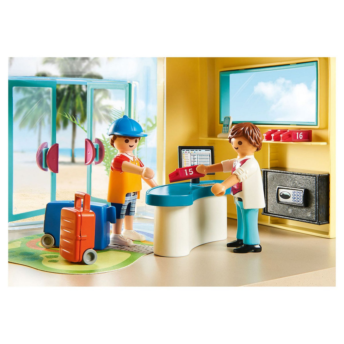 PLAYMOBIL 70434 - Family Fun - Playmo Beach Hôtel