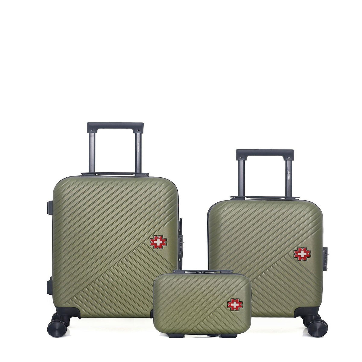 SWISS KOPPER SWISS KOPPER - LOT DE 3 - Valise Cabine, Valise Cabine XXS et Vanity SPIEZ