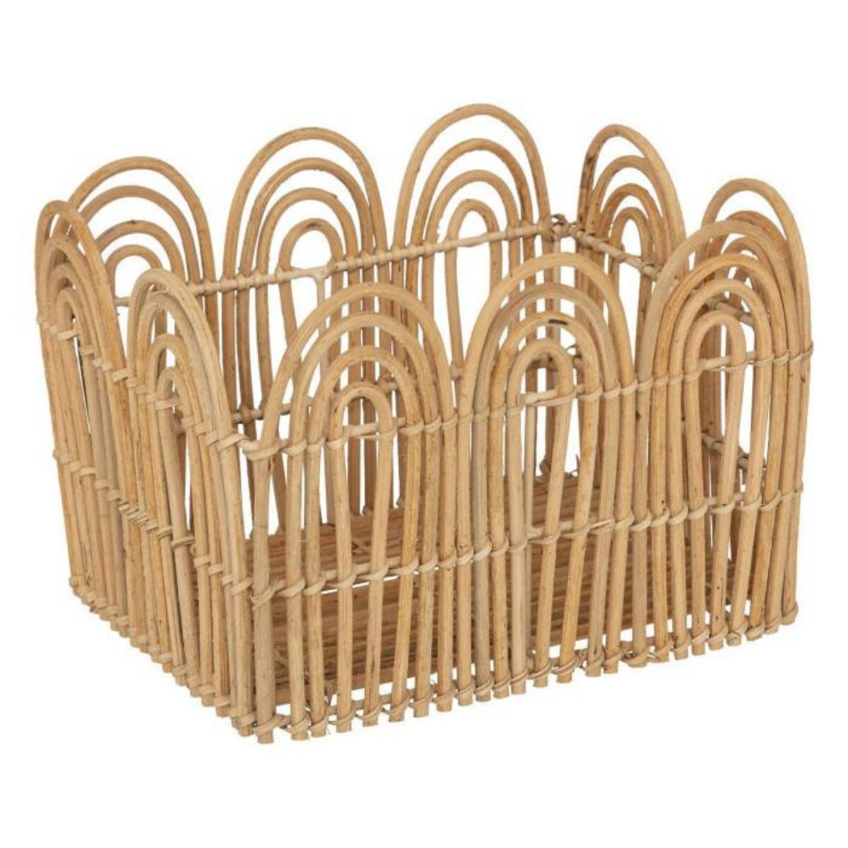 ATMOSPHERA Lot de 3 Caisses de Rangement  Lour  37cm Beige