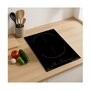Voir la diapositive 2 : Glem Table domino induction 30cm 2 feux 3500w noir - GTI321BS