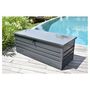 Voir la diapositive 1 : Givex Coffre de jardin - 600L - 165x62x70cm - STUFF