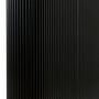 Voir la diapositive 2 : ATMOSPHERA Table à Manger Effet Cannelé  Olova  180cm Noir