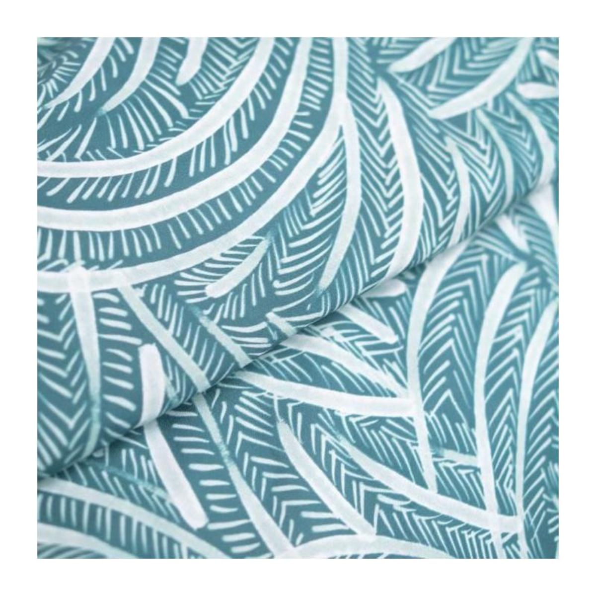 Today Parure de lit 220x240 cm TODAY Sunshine 11.46 - 2 personnes - 100% Coton imprimé bleu