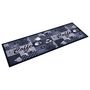 Voir la diapositive 2 : VIDAXL Tapis de sol de cuisine lavable Bleu cafe 45x150 cm