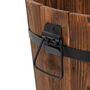Voir la diapositive 5 : VIDAXL Ensemble de jardiniere godet 3 pcs bois massif de sapin