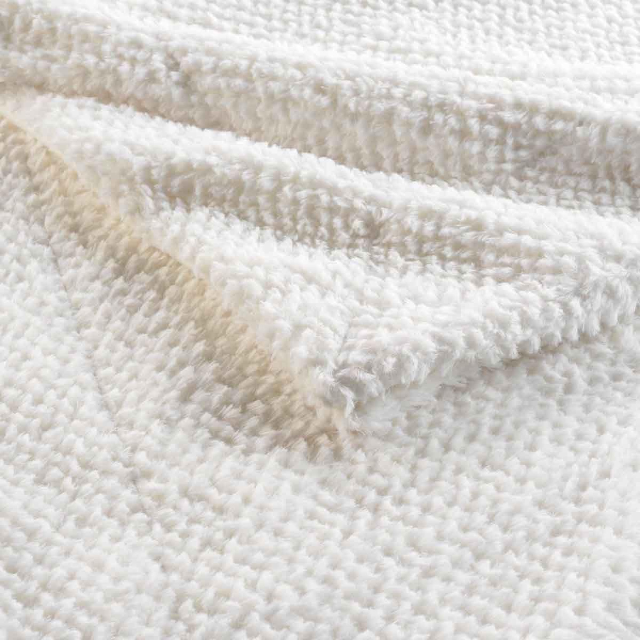 Voir la diapositive 3 : Douceur d'Intérieur Plaid imitation fourrure  icerbeg  180x220cm naturel