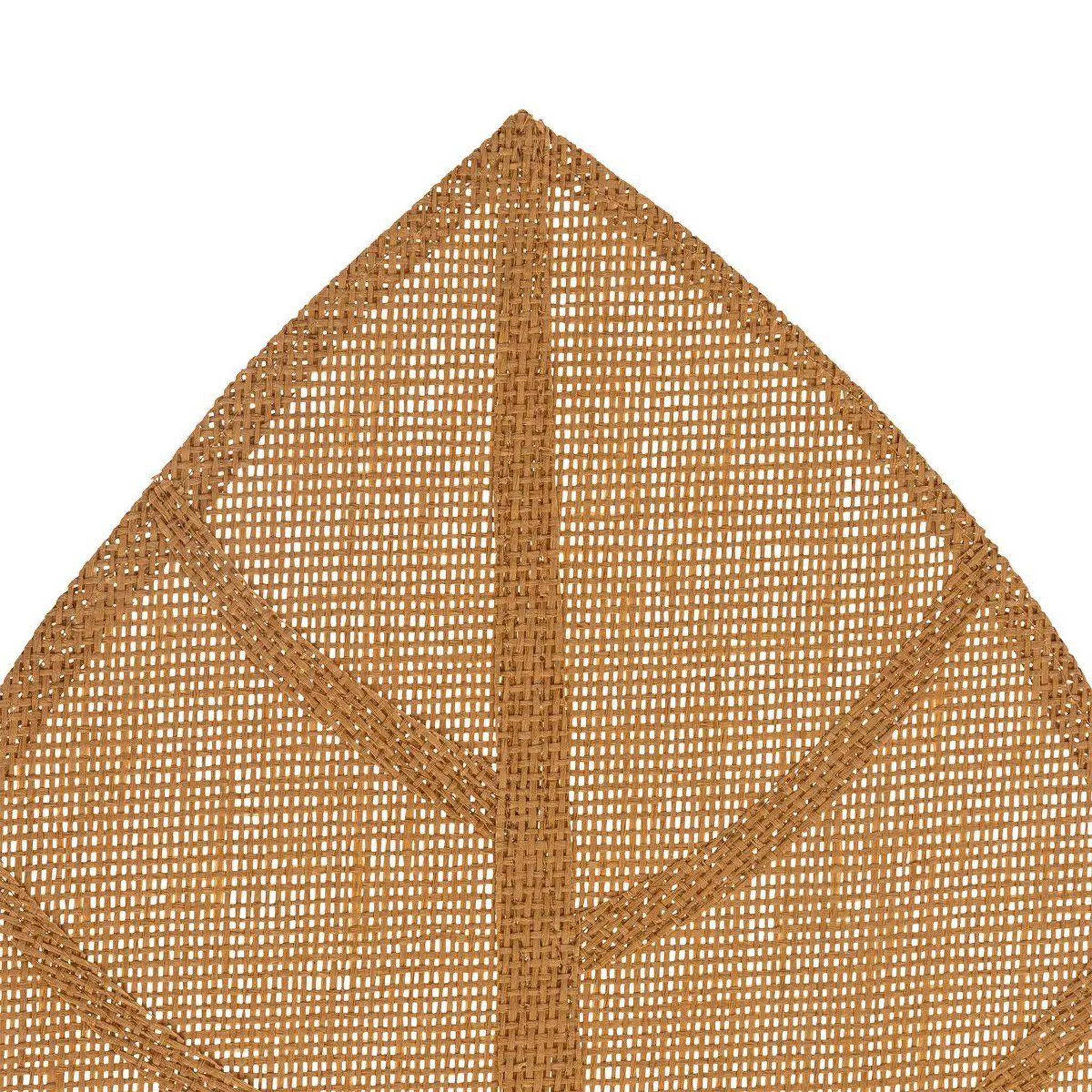 Voir la diapositive 2 : SECRET DE GOURMET Set de Table  Feuille  33x50cm Marron Clair