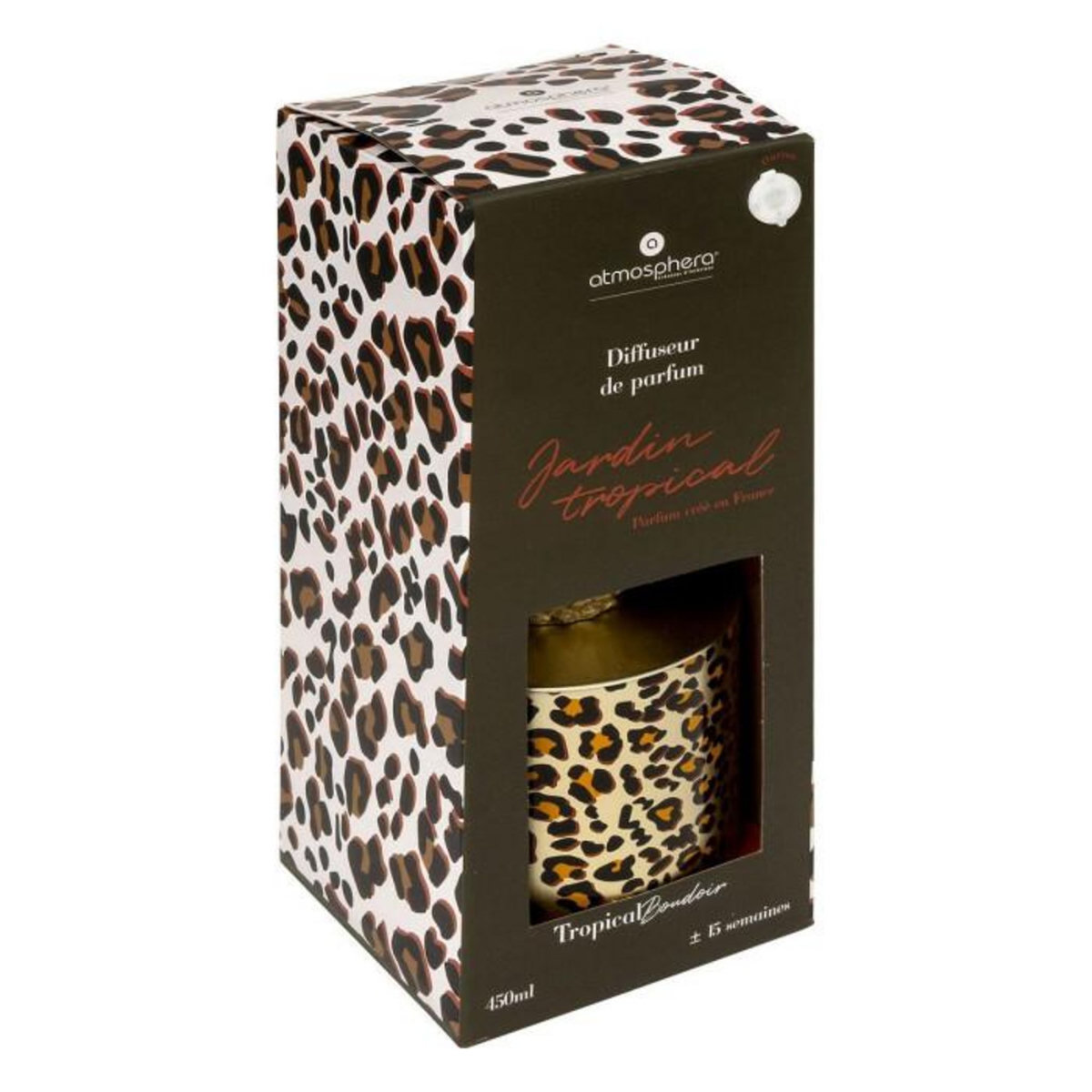 ATMOSPHERA Diffuseur de Parfum  Boudoir  450ml Jardin Tropical