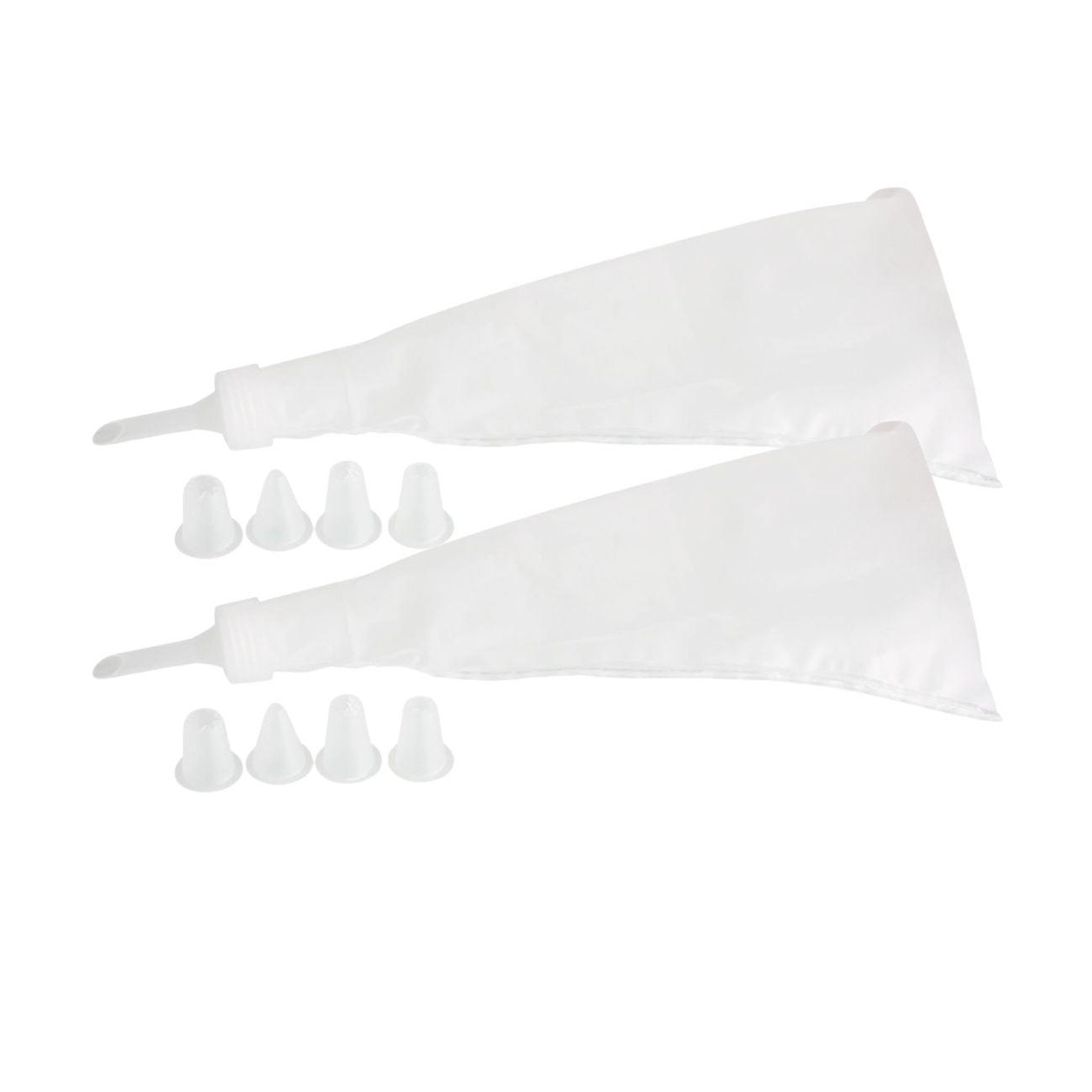 ZENKER Set de 2 poches à douilles avec embouts en plastique zenker smart pastry