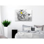 Voir la diapositive 2 : Paris Prix Tableau Imprimé  Happy Look Wide Yellow