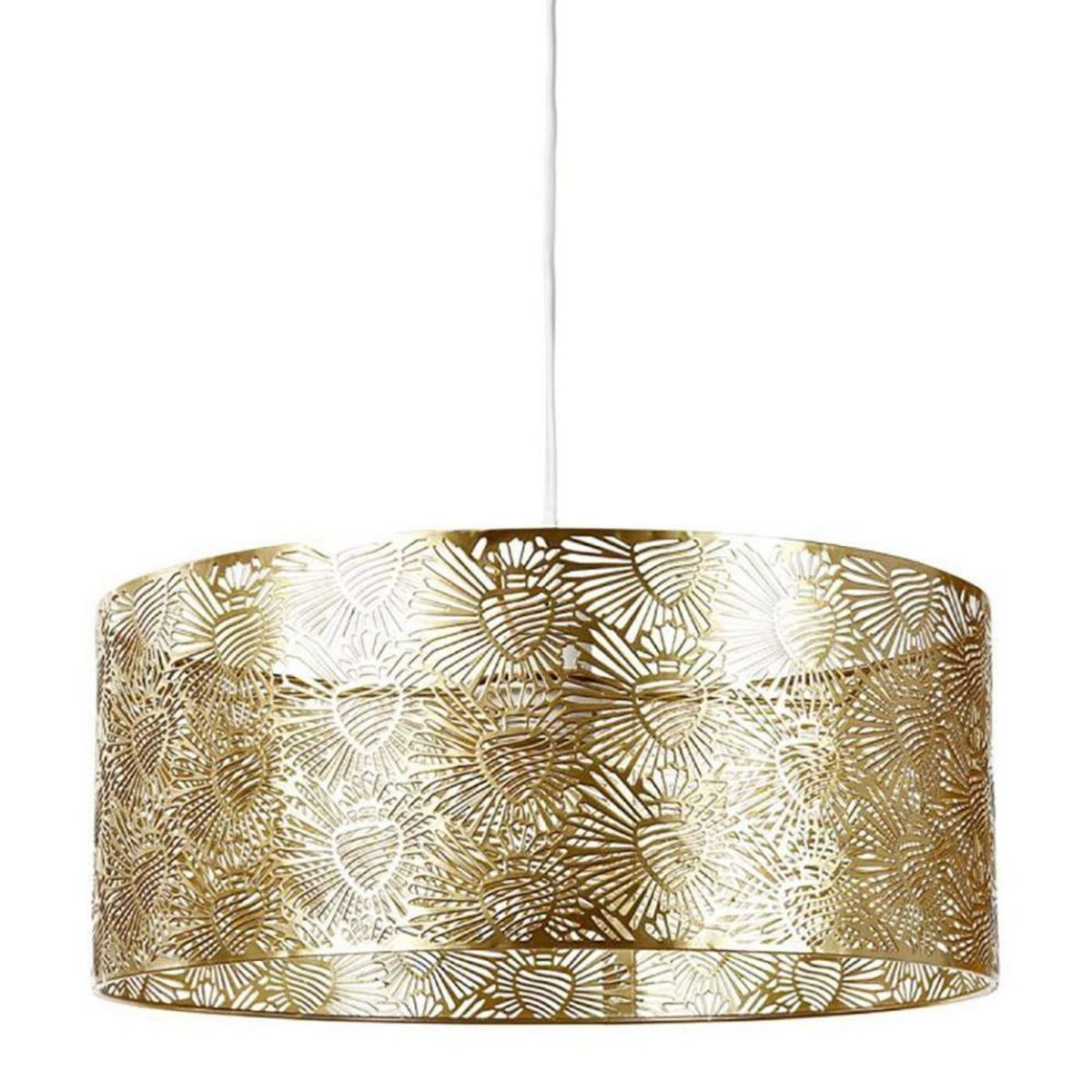 OSTARIA Suspension métal doré Corazon