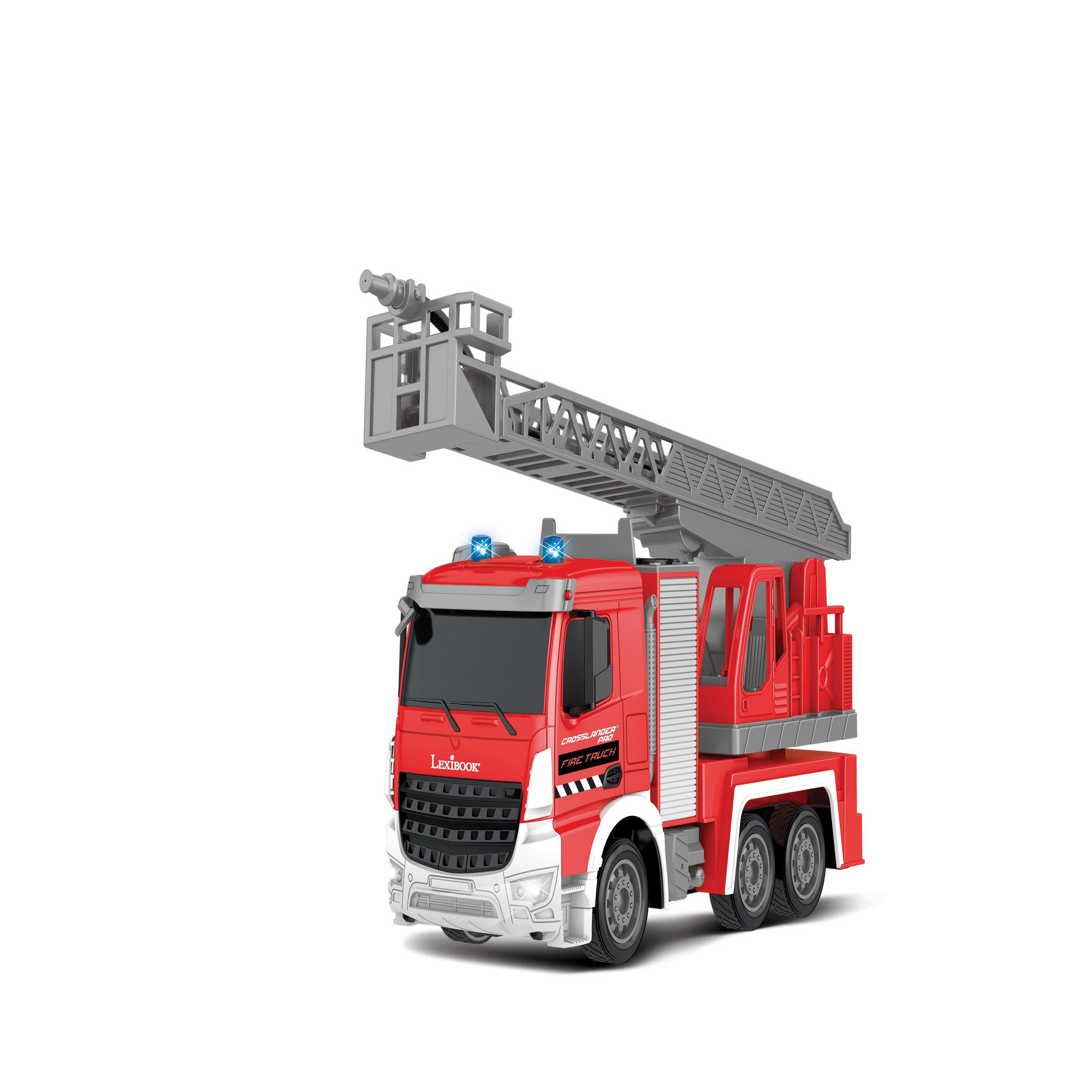Voir la diapositive 3 : Lexibook Crosslander PRO Camion de pompiers télécommandé