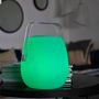 Voir la diapositive 3 : Lumisky Lampe enceinte bluetooth sans fil SO PLAY Blanc Polyéthylène 10W