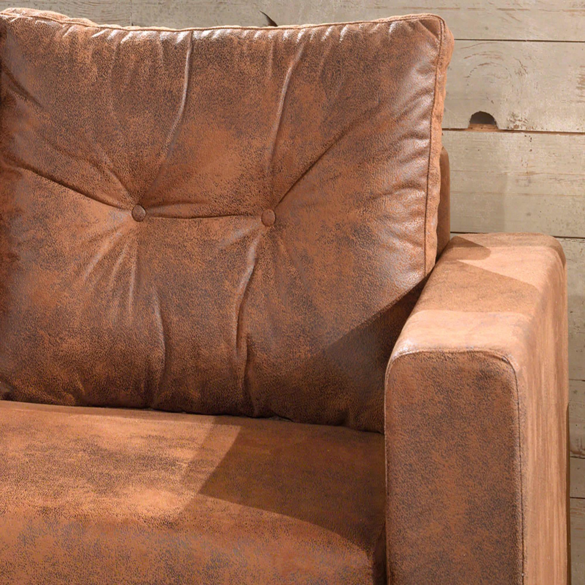 Voir la diapositive 5 : BEST MOBILIER Nordic - canapé d'angle gauche - 5 places - convertible - industriel vintage