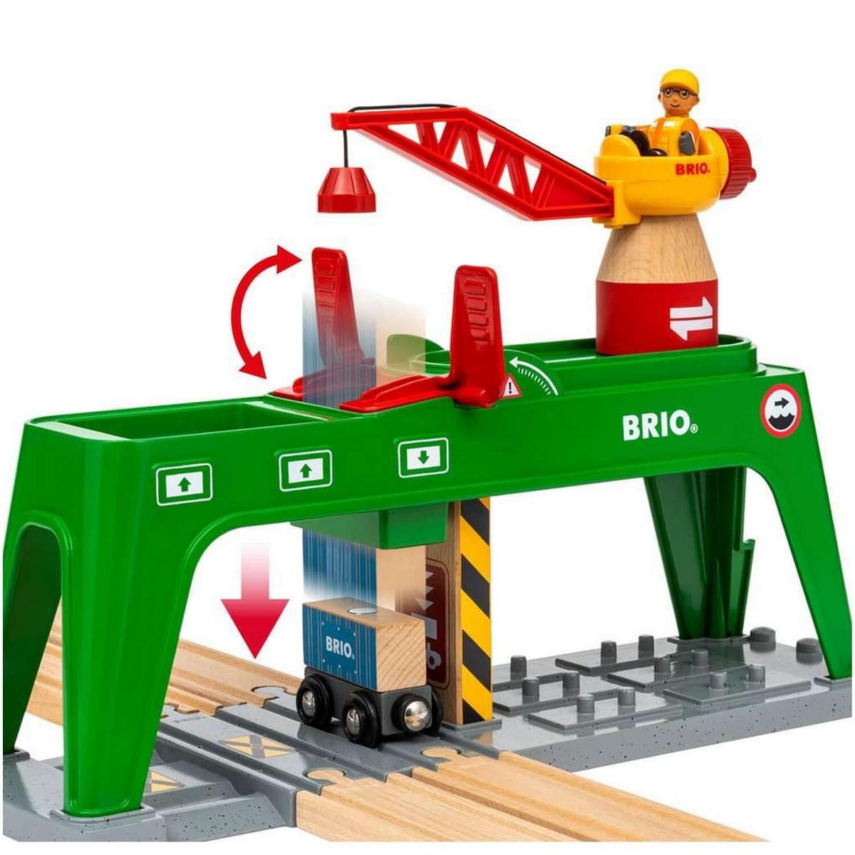 Brio 33996 Grue de double voie
