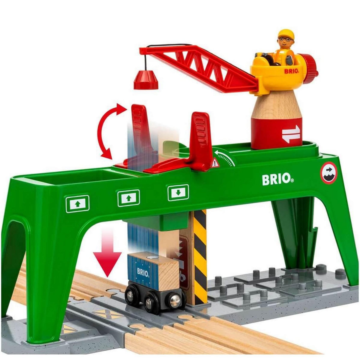 Brio 33996 Grue de double voie