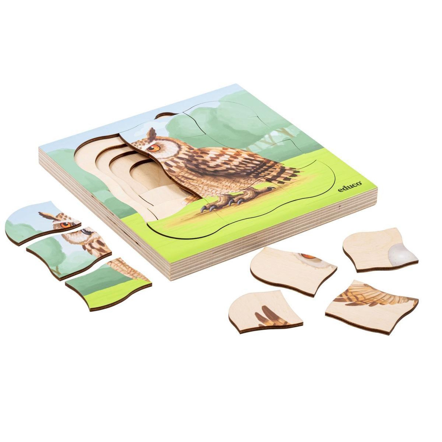 Puzzle À Étages Educo Groegeheim 31 Pièces - vue 2