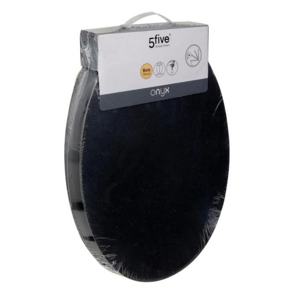 FIVE Abattant WC  Onyx  49cm Gris Ardoise