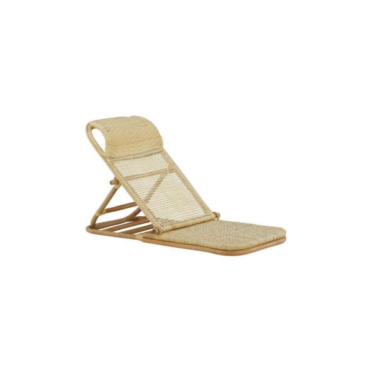 Paris Prix Chaise Longue en Rotin  Ellie  90cm Naturel