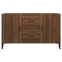Voir la diapositive 5 : VIDAXL Buffet chene marron 100x36x60 cm bois d'ingenierie