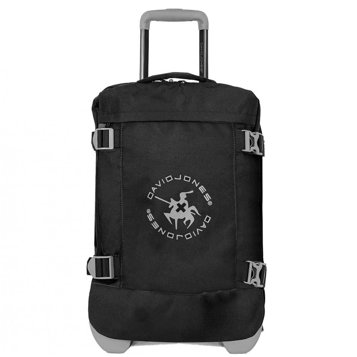 David Jones Sac de voyage cabine à roulettes 35L double compartiment 55cm