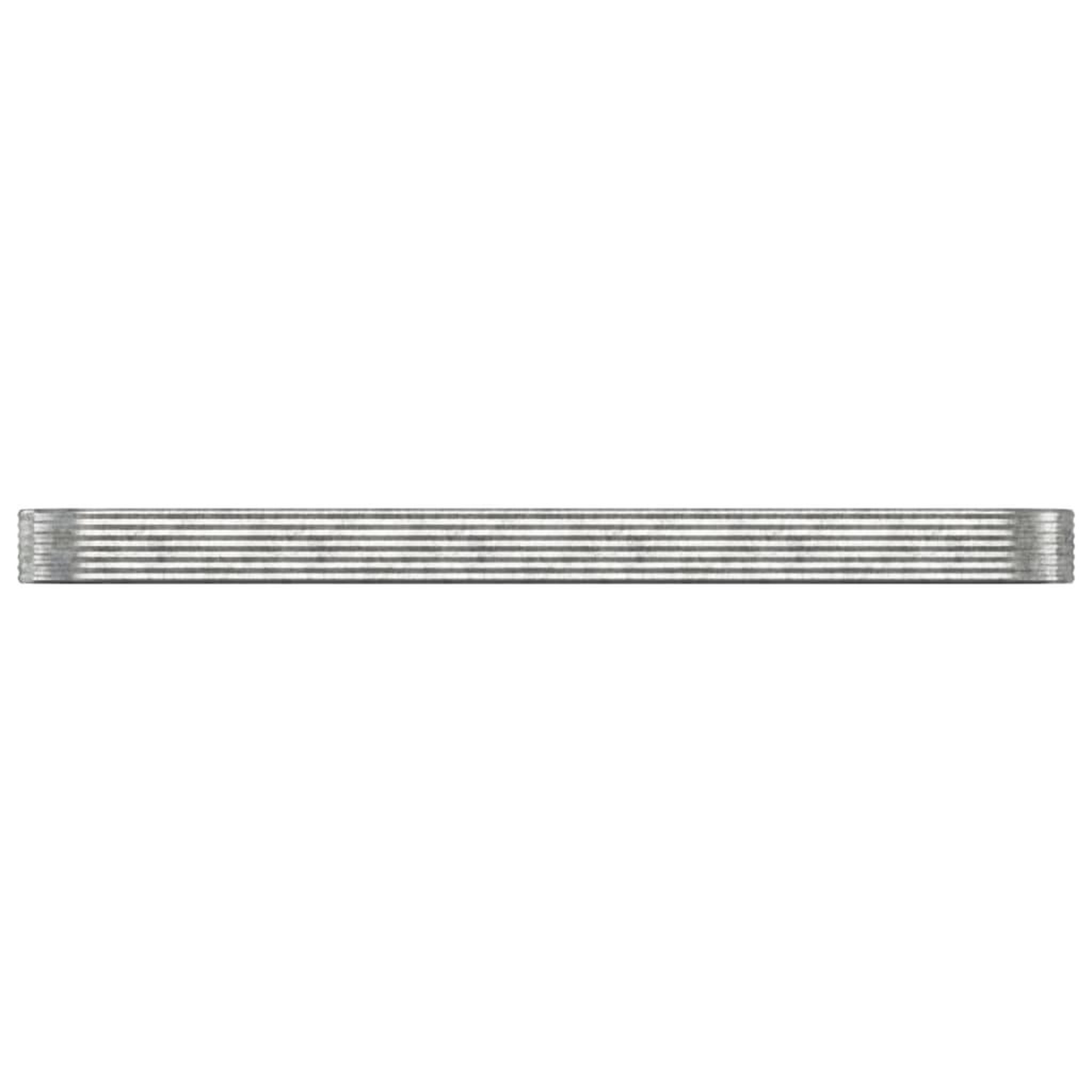 Voir la diapositive 3 : VIDAXL Lit sureleve de jardin Acier enduit de poudre Argente