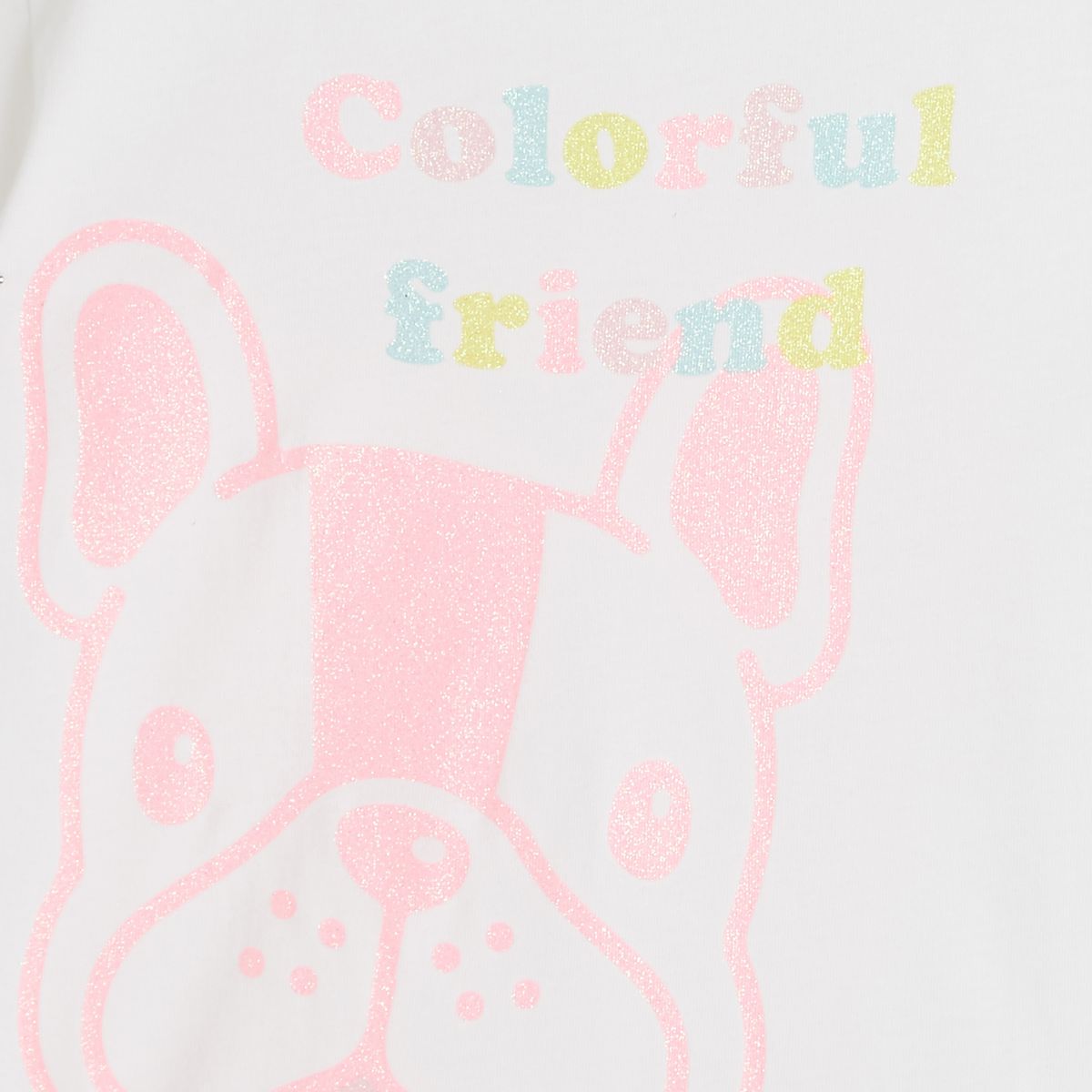 INEXTENSO T-shirt chien manches courtes fille 