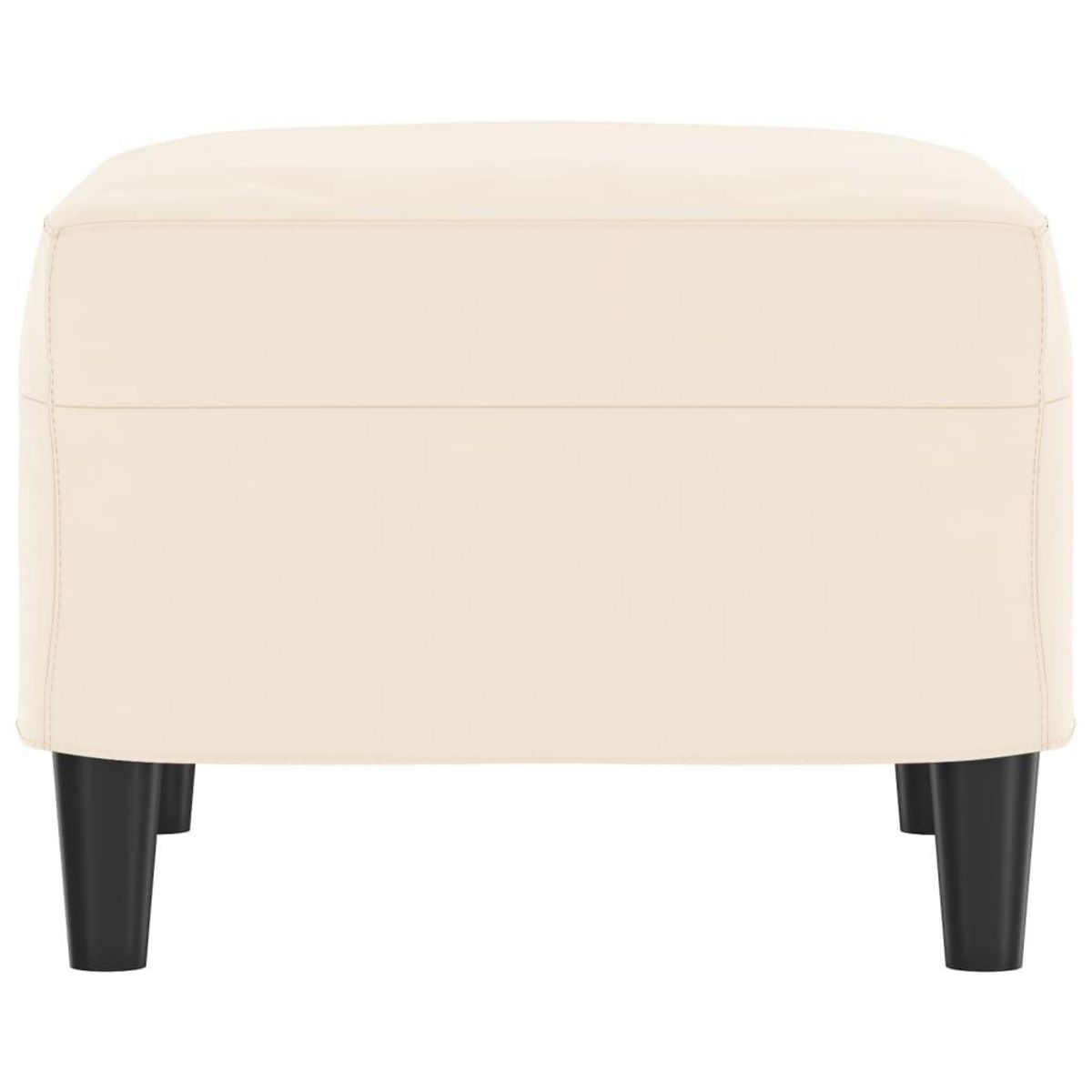 VIDAXL Banc Creme 70x35x41 cm Velours