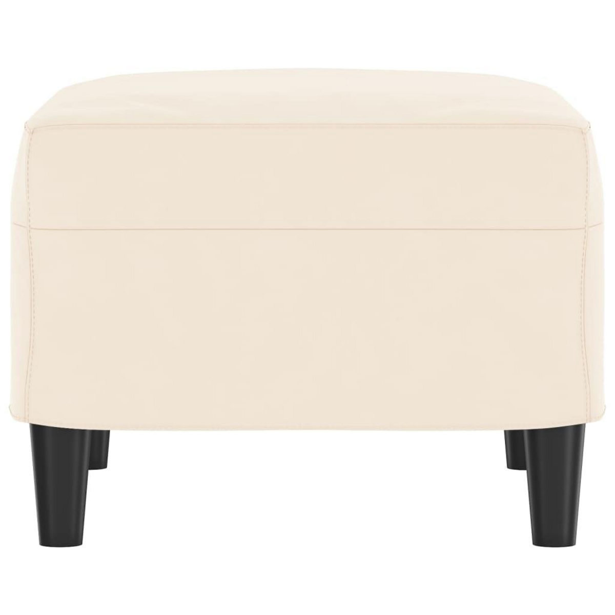 VIDAXL Banc Creme 70x35x41 cm Velours