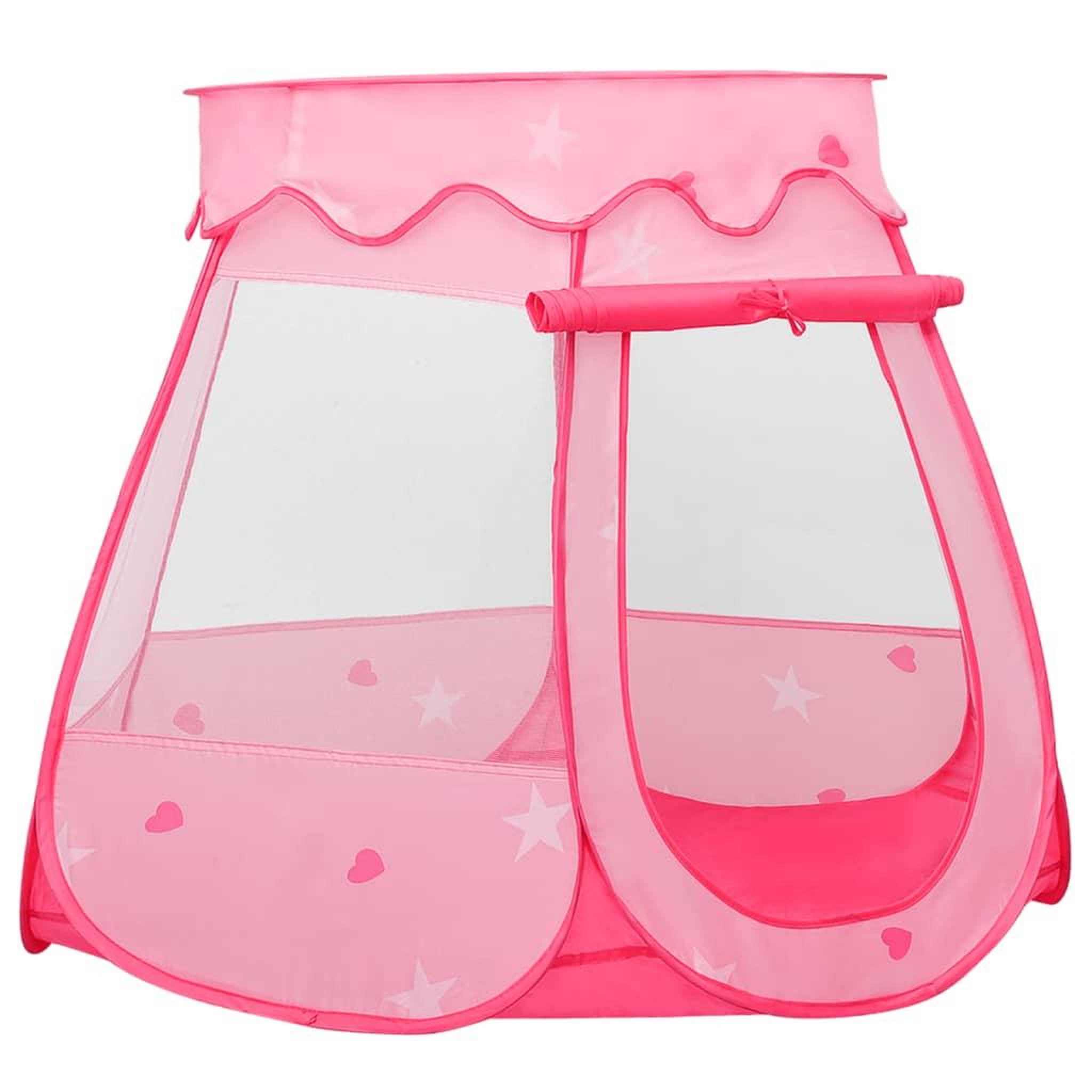 Voir la diapositive 2 : VIDAXL Tente de jeu pour enfants avec 250 balles Rose 102x102x82 cm