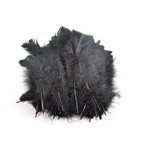 Paris Prix Lot de 35 Plumes Décoratives  Sensa  16cm Noir