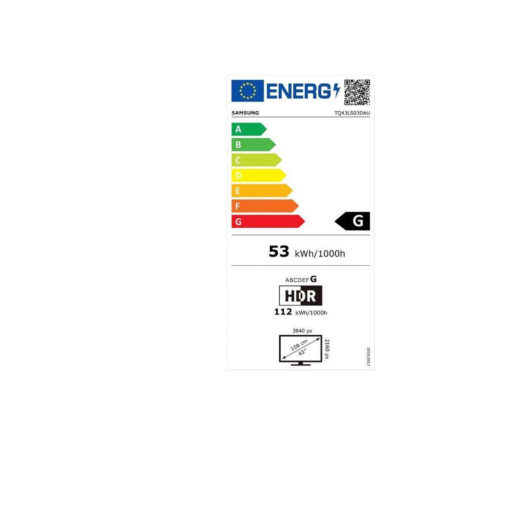 Voir la diapositive 6 : Samsung TV QLED The Frame TQ43LS03D 2024 -43pouces 108cm